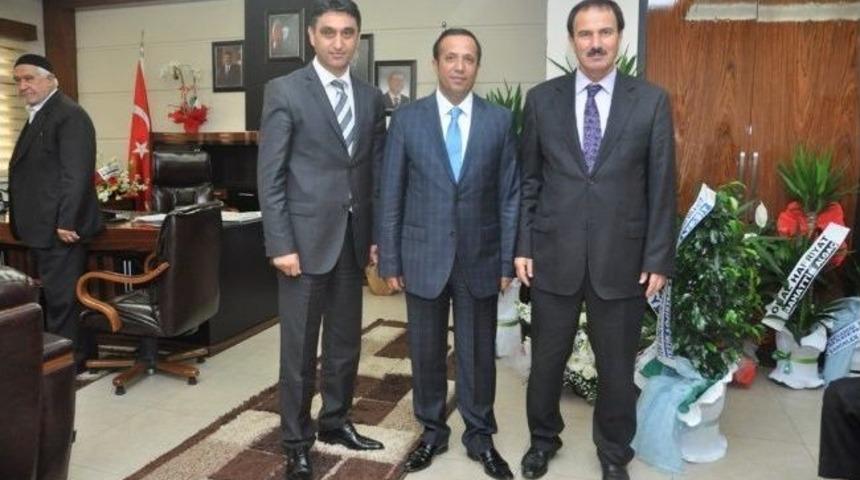 Ey&uuml;p Ayar'dan Başkan Toltar'a Ziyaret