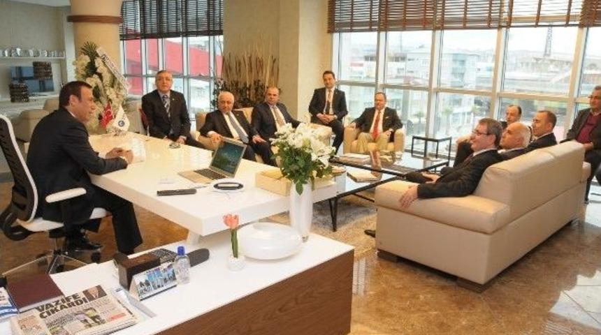 Samsun Tso&rsquo;dan Belediye Başkanlarına Hayırlı Olsun Ziyareti
