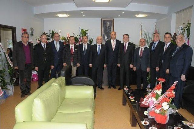 Samsun Tso’dan Belediye Başkanlarına Hayırlı Olsun Ziyareti 1