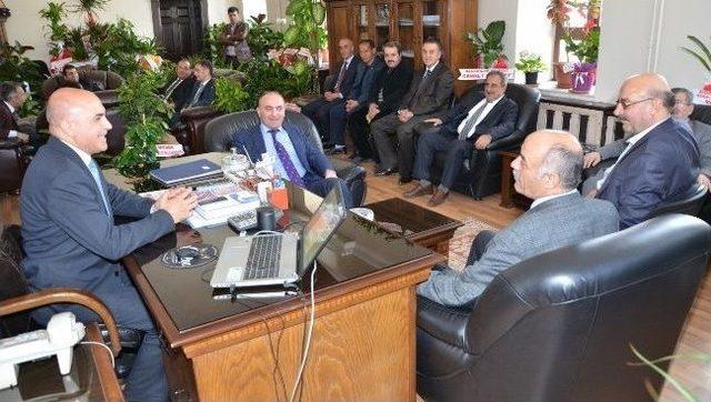 Etso&rsquo;dan Belediye Başkanlarına Tebrik Ziyareti 1