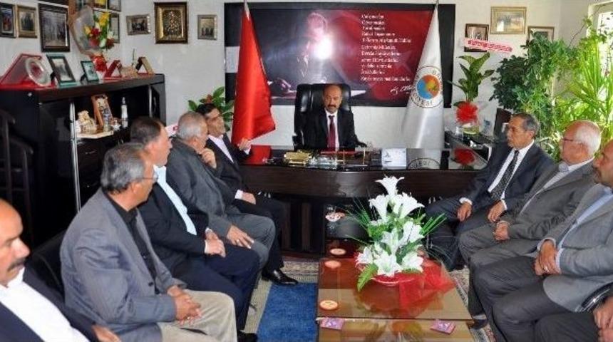 Başkan &Ouml;zdemir&rsquo;den Belde Belediye Başkanlarına &lsquo;hayırlı Olsun&rsquo; Ziyareti