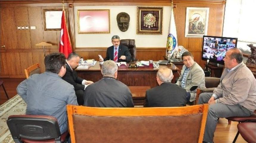 Nazilli Birlik Y&ouml;netiminden Başkan Alıcık&rsquo;a Hayırlı Olsun Ziyareti