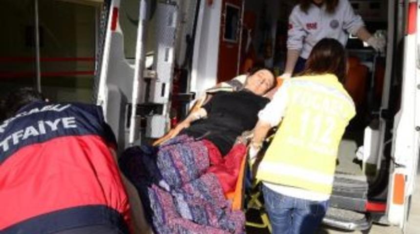 Tartıştığı Eşini Bı&ccedil;akladı