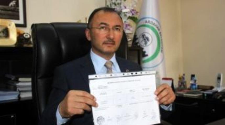 Başkan K&ouml;ksoy Mazbatasını Aldı