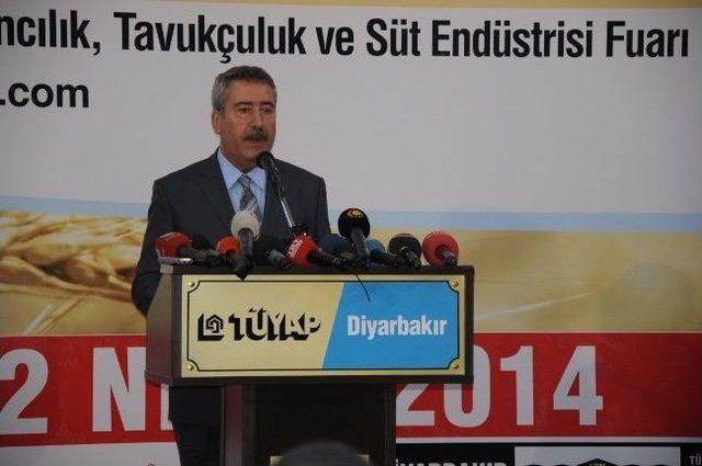 Diyarbakır’da Ortadoğu Tarım Ve Hayvancılık Fuarı Açıldı