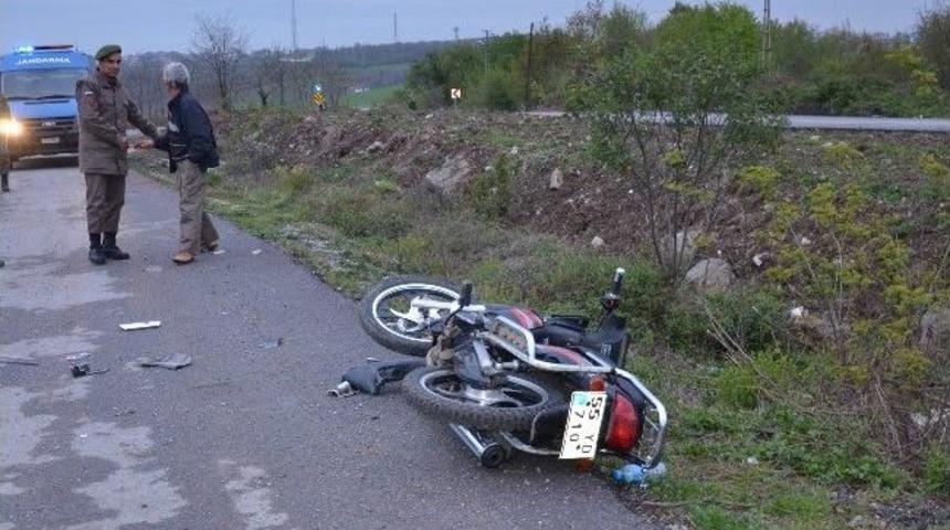 Bafra&rsquo;da Esrarengiz Kaza