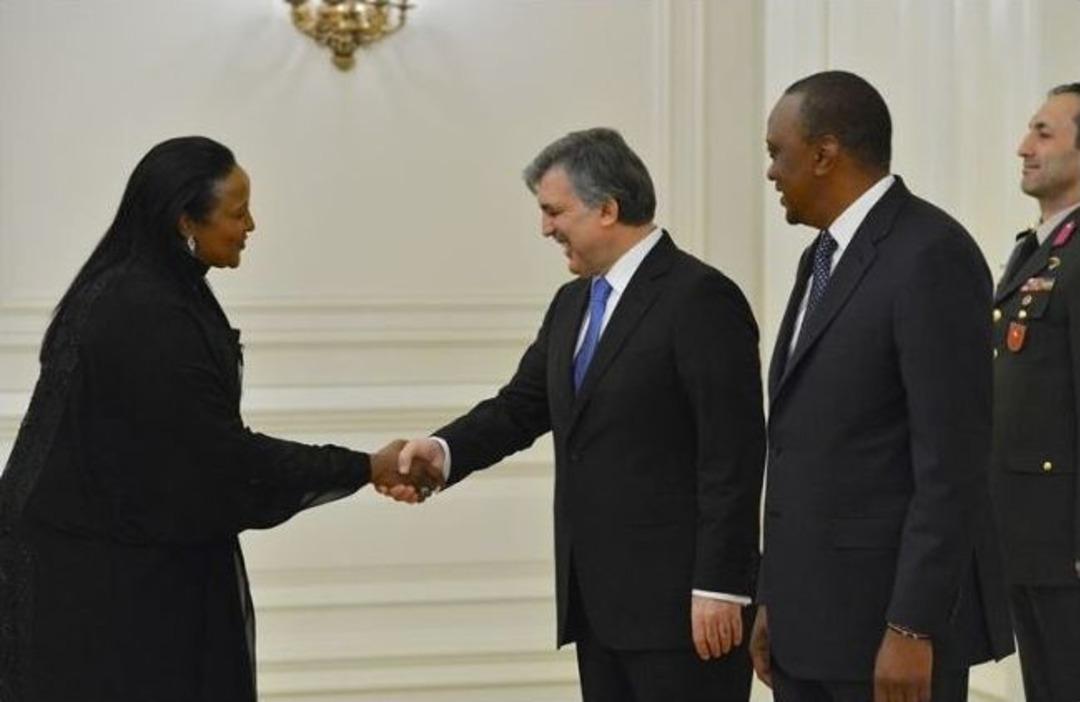 Cumhurbaşkanı G&uuml;l, Kenya Cumhurbaşkanı Kenyatta Onuruna Yemek Verdi