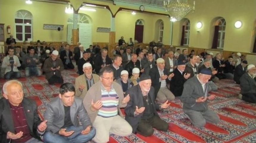 Hisarcık&rsquo;ta Şehit Polisler İ&ccedil;in Mevlit Okutuldu