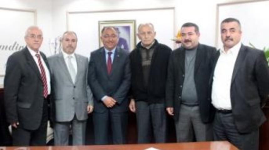 SALMAN'a İlk Resmi Ziyaret Odalar Birliğinden