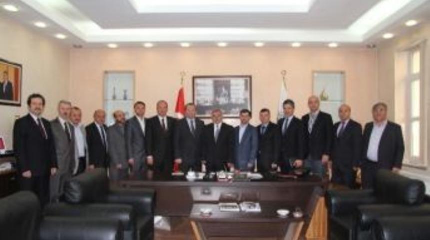 İl Başkanı Ve Y&ouml;netiminden İnci&rsquo;ye Ziyaret