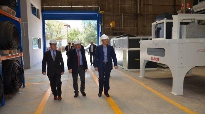 Vali Yerlikaya&rsquo;dan Sanayi B&ouml;lgesinde İnceleme