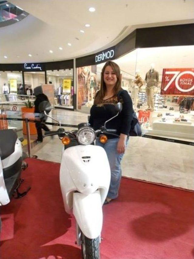 Prıme Mall Antakya’da Motosiklet Şansı Devam Ediyor