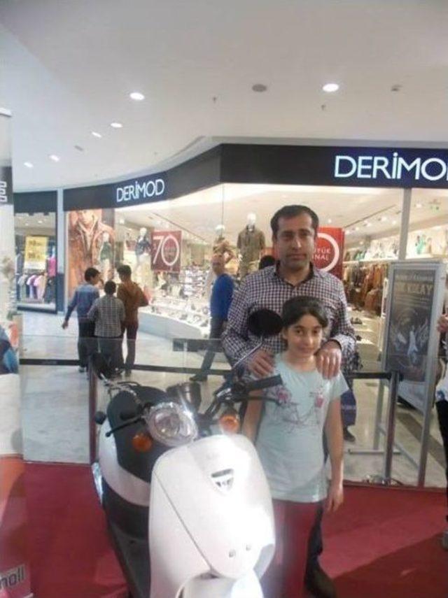 Prıme Mall Antakya’da Motosiklet Şansı Devam Ediyor