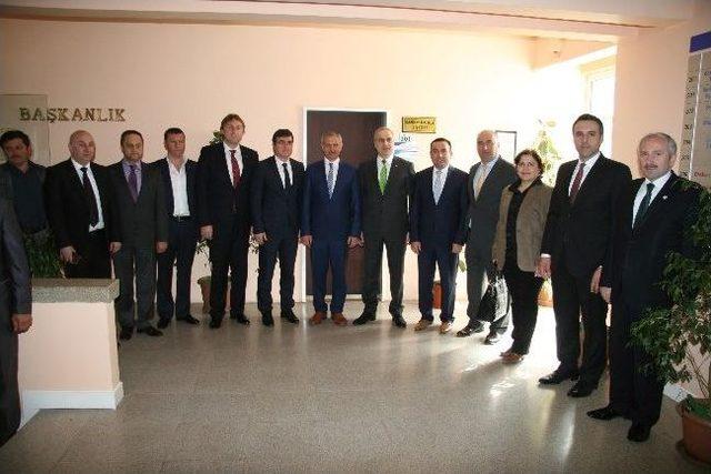 Satso&rsquo;dan Başkan Dişli&rsquo;ye Ziyaret 1