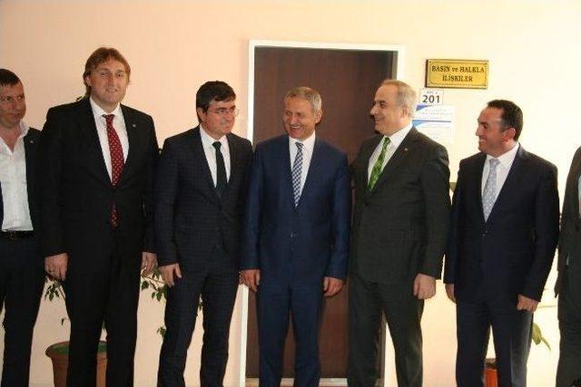 Satso&rsquo;dan Başkan Dişli&rsquo;ye Ziyaret 2