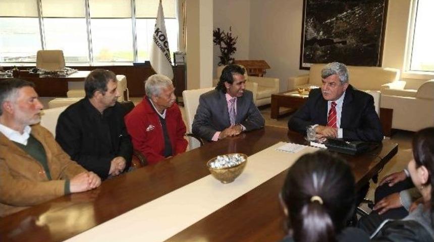 Romanlardan Başkan Karaosmanoğlu'na Ziyaret