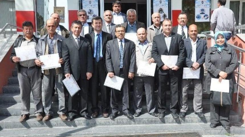 Soma'da 71 Mahalle Muhtarı Mazbatasını Aldı