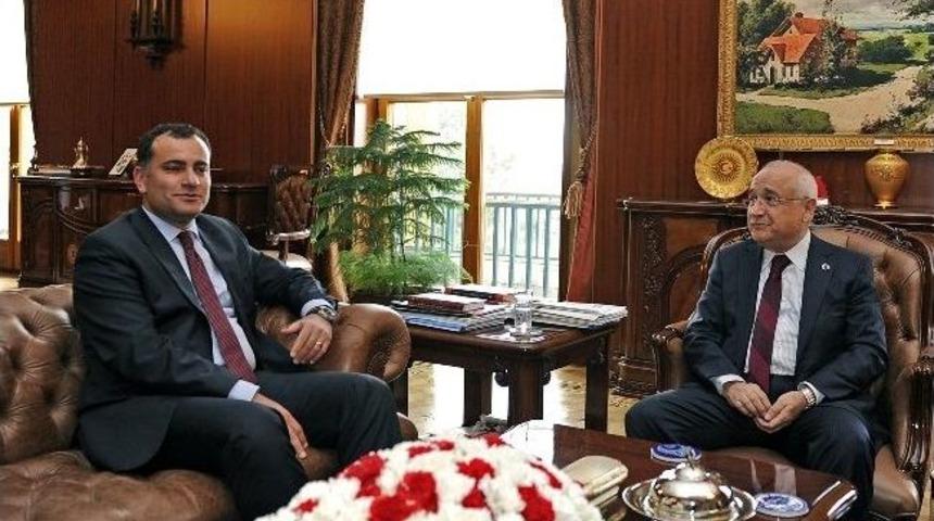 Taşdelen&rsquo;den Tbmm Başkanı &Ccedil;i&ccedil;ek'e Ziyaret