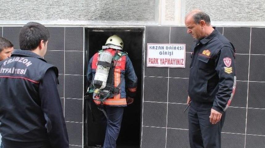 Trabzon&rsquo;da Yangın Paniği