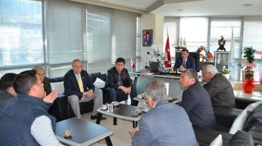 Vezirhan Belediye Başkanı Duymuş&rsquo;a Ziyaretler Devam Ediyor