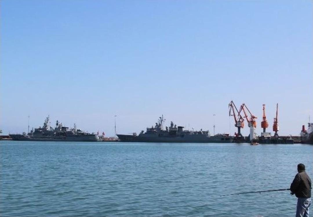 3 Savaş Gemisi Samsun&rsquo;da