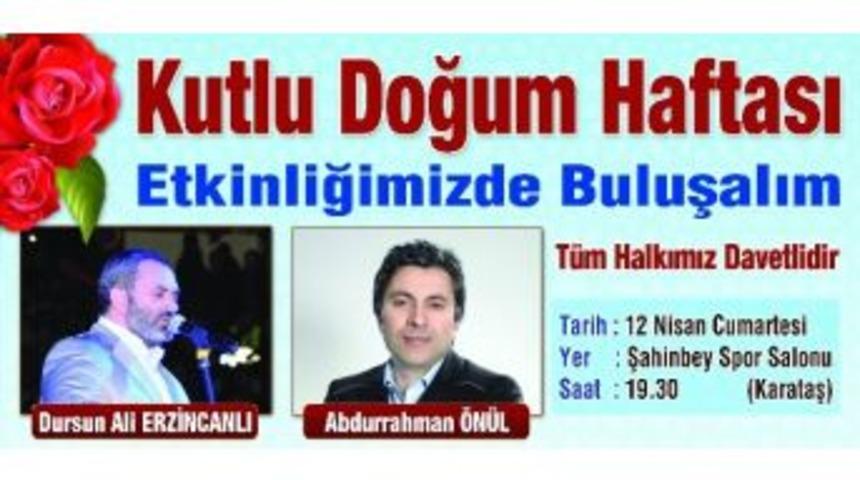 Şahinbey Belediyesi Kutlu Doğum Haftası Etkinliği D&uuml;zenliyor
