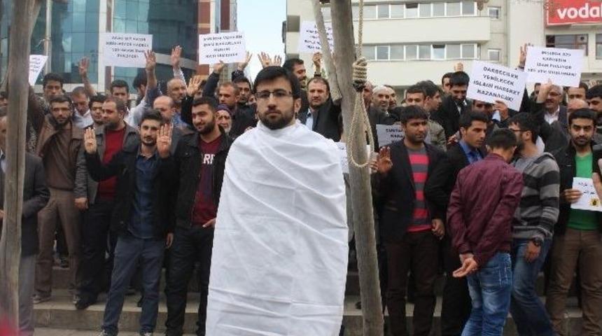 Mısır&rsquo;daki İdam Kararları Elazığ&rsquo;da Protesto Edildi