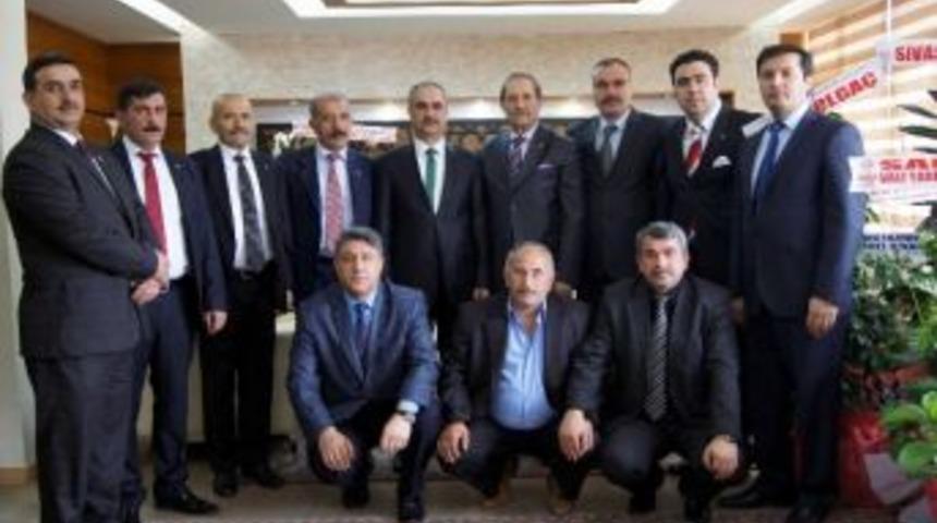 Sesob&rsquo;tan, Sivas Belediye Başkanı Aydın&rsquo;a Ziyaret