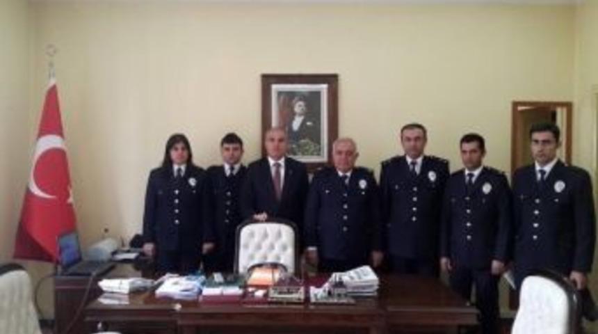 Sorgun İl&ccedil;e Emniyet M&uuml;d&uuml;rl&uuml;ğ&uuml; Personelinden Kaymakam Kılı&ccedil;&rsquo;a Ziyaret