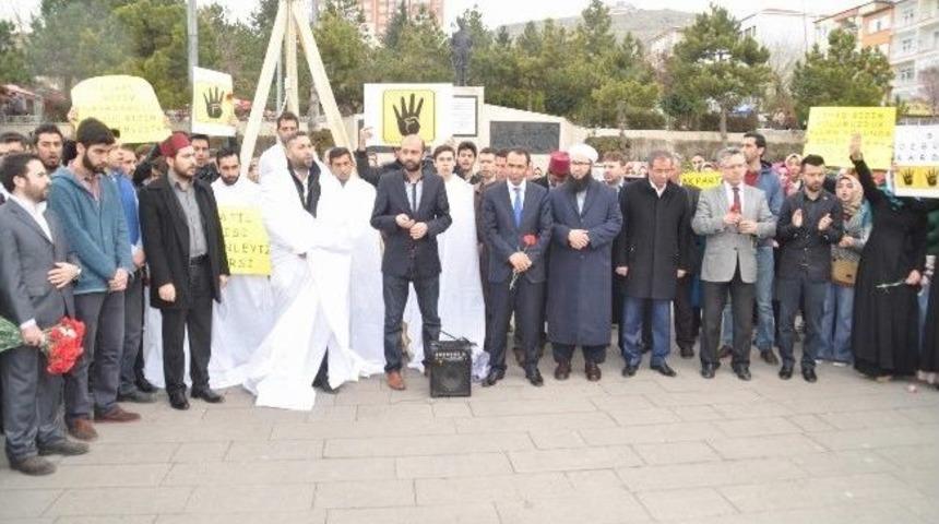 Mısır'daki 528 İdam Kararı Yozgat'ta Protesto Edildi