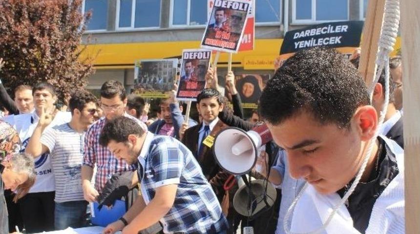 Edirne Mısır&rsquo;daki 529 İdam Kararına Karşı İmza Kampanyası Başlatıldı