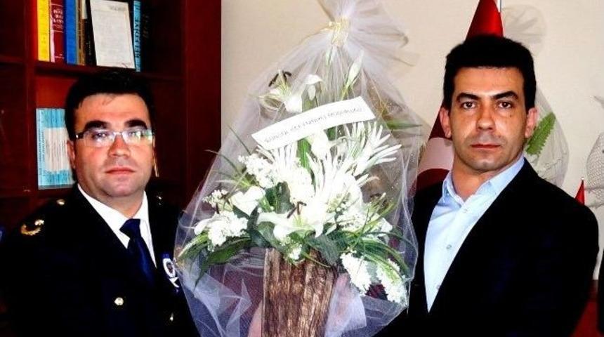 Konuk'tan Kaymakam Kılı&ccedil;'a Ziyaret