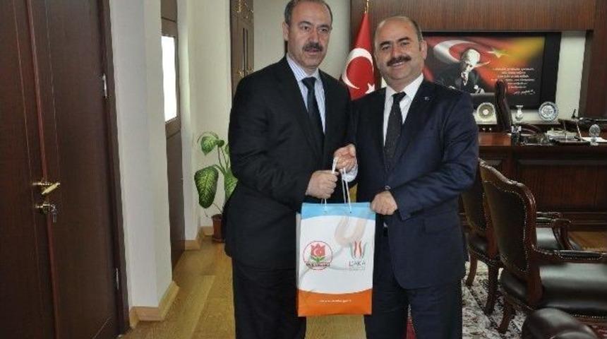 Vali Aydın&rsquo;dan Vali B&uuml;y&uuml;kersoy&rsquo;a Ziyaret