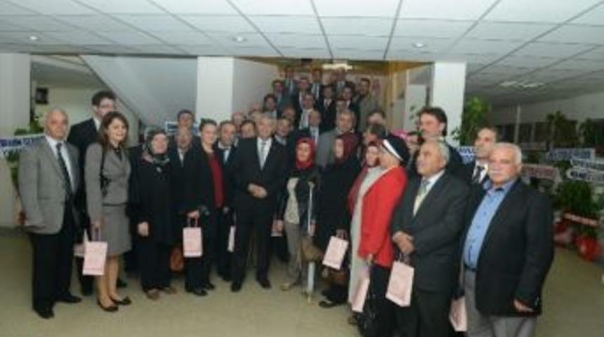 Muhtarlardan Başkan G&uuml;naydın'a Ziyaret