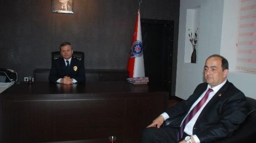 Başkan Demirtaş&rsquo;tan Emniyet M&uuml;d&uuml;r&uuml; Timur&rsquo;a Teşekk&uuml;r