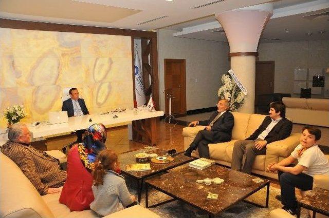 Başkan Gen&ccedil; e Tebrik Ziyaretleri 1