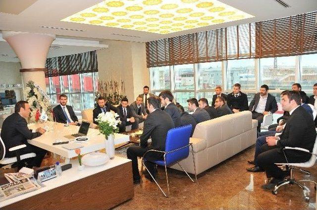 Başkan Gen&ccedil; e Tebrik Ziyaretleri 3