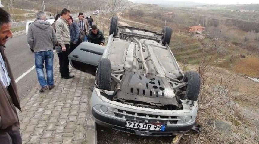 Yozgat’ta Trafik Kazası:1 Yaralı