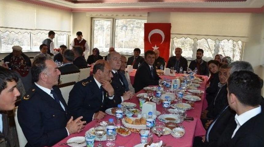 Vali Mayda, Şehit Aileleri Ve Gazilerle Bir Araya Geldi