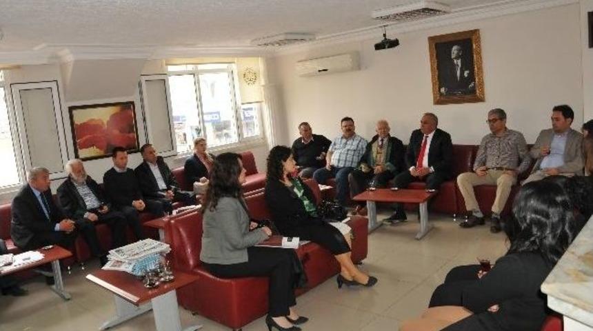 Başkan Tollu&rsquo;dan Avukatlara Ziyaret