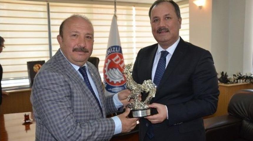 Alaşehir Ticaret Ve Sanayi Odası’ndan Dto’ya Ziyaret