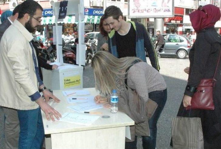 Balıkesir'de Mısır Protestosu G5