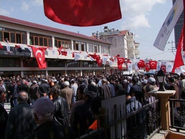 Başkan Hasan G&ouml;kce, Dualarla G&ouml;reve Başladı 1