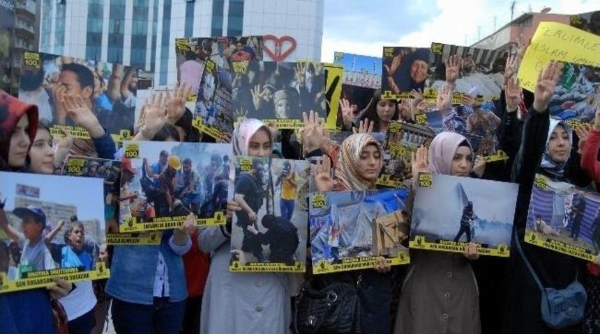 Mısır'daki İdam Kararları Diyarbakır'da Protesto Edildi