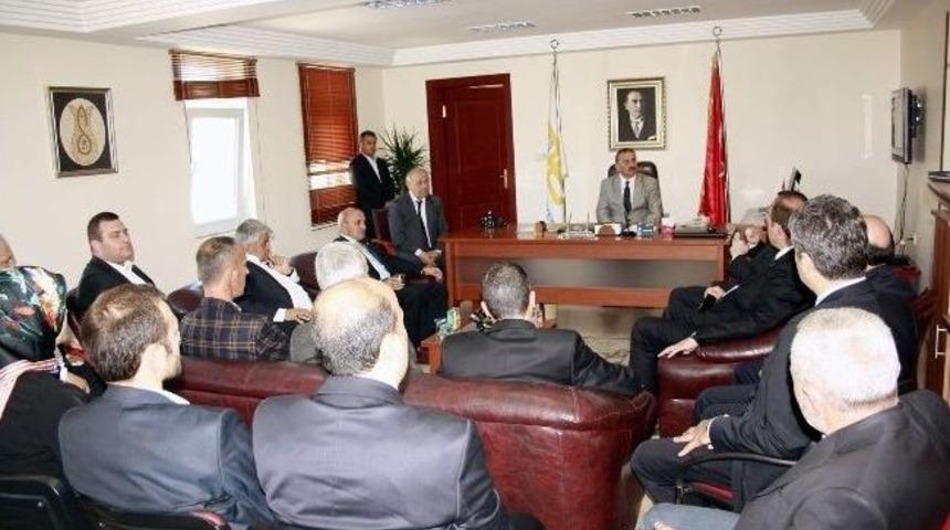 Ak Parti İl Y&ouml;netiminden Başkan Karakulluk&ccedil;u&rsquo;ya Ziyaret
