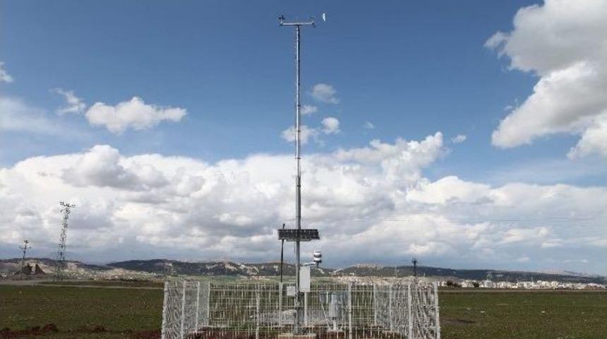 &Uuml;niversitede Otomatik Meteoroloji G&ouml;zlem İstasyonu Kuruldu