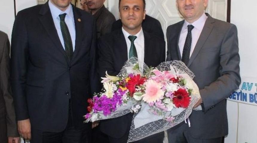 Başkan &Ouml;zaltun G&ouml;revini Dualarla Devraldı