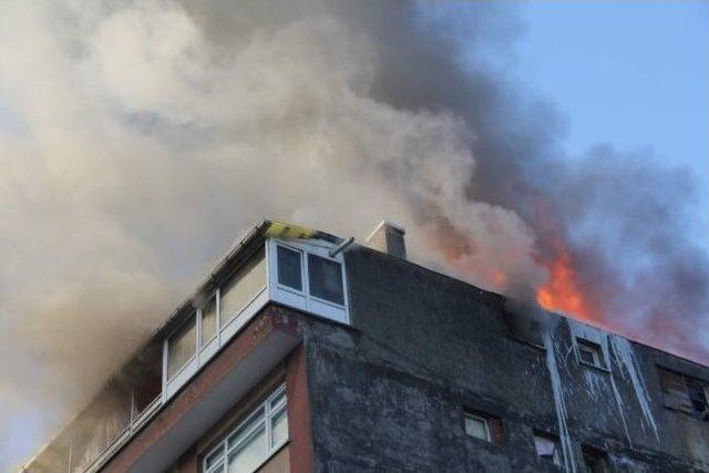 İtfaiye Aracı Bozulunca Yangın Söndürülemedi