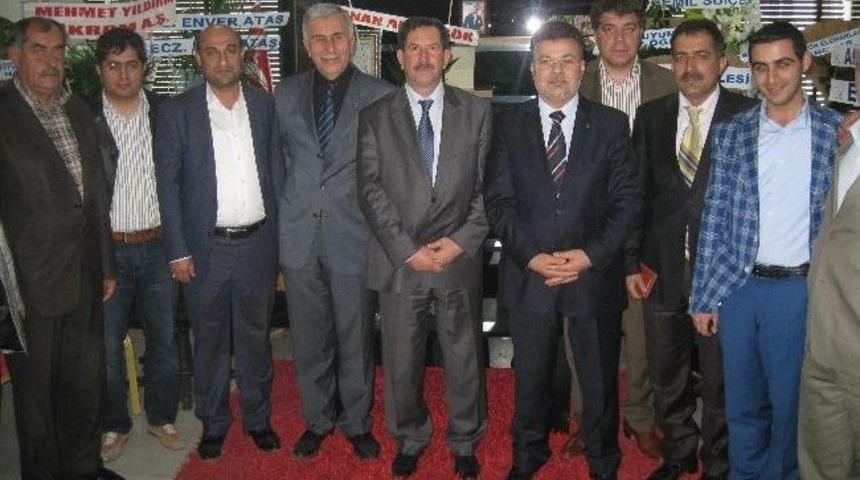 M&uuml;siad'dan Kovancılar Belediye Başkanı Akpınar'a Hayırlı Olsun Ziyareti