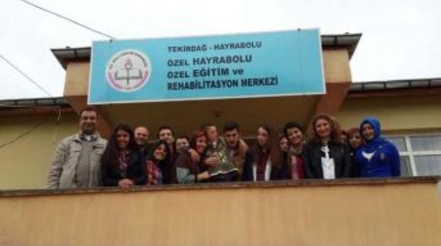 Hayrabolu Myo &Ouml;ğrencileri Rehabilitasyon Merkezini Ziyaret Etti